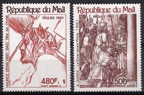 Znaczek Mali 1980 Mi 767-768 Czyste **
