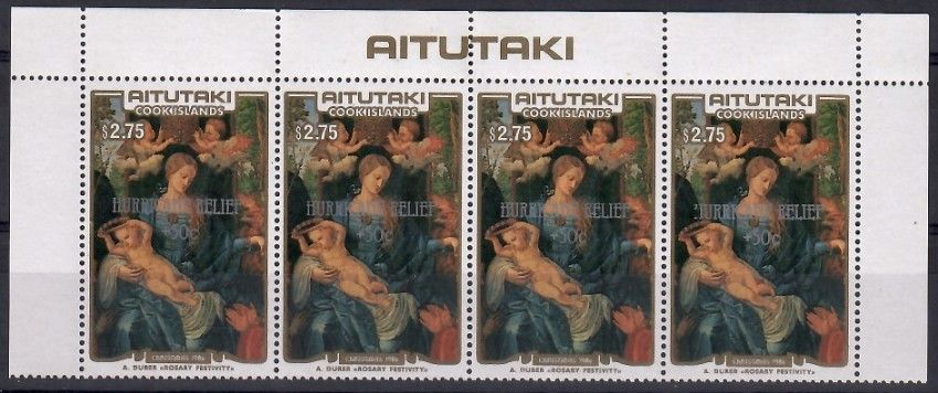 Znaczek Aitutaki 1987 Mi 618 Czyste **