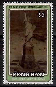 Znaczek Penrhyn 1986 Mi 447 Czyste **