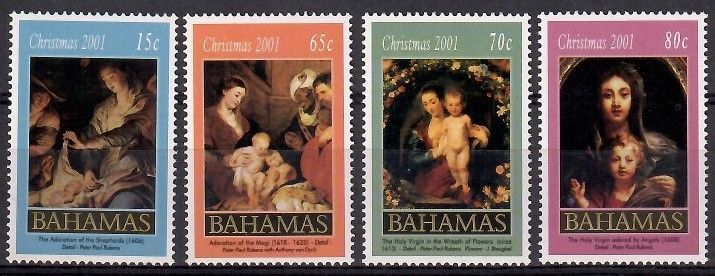 Znaczek Bahamy 2001 Mi 1096-1099 Czyste **