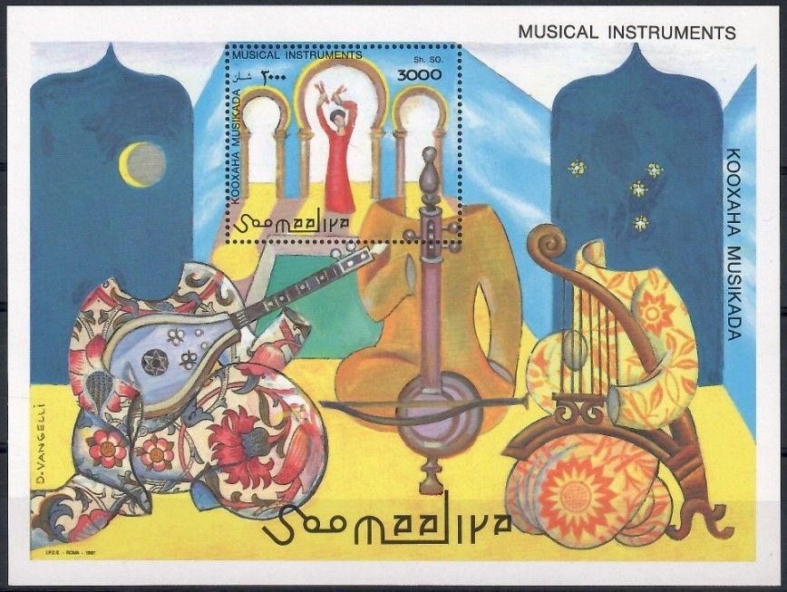 Znaczek Somalia 1997 Mi bl 41 Czyste **