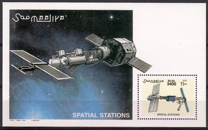 Znaczek Somalia 2002 Mi bl 92 Czyste **