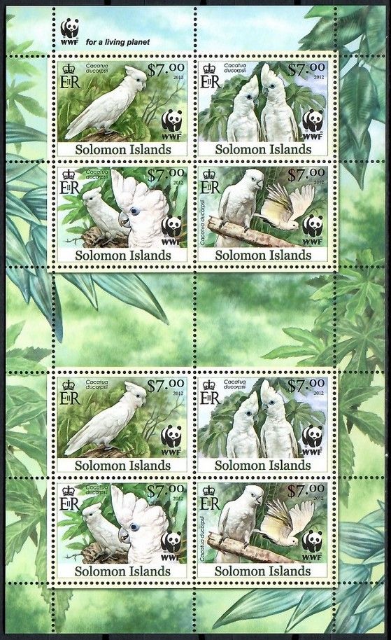 Znaczek Wyspy Salomona 2013 Mi ark 1676-1679 Czyste **