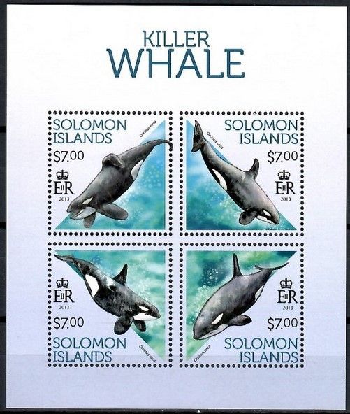 Znaczek Wyspy Salomona 2013 Mi ark 2172-2175 Czyste **