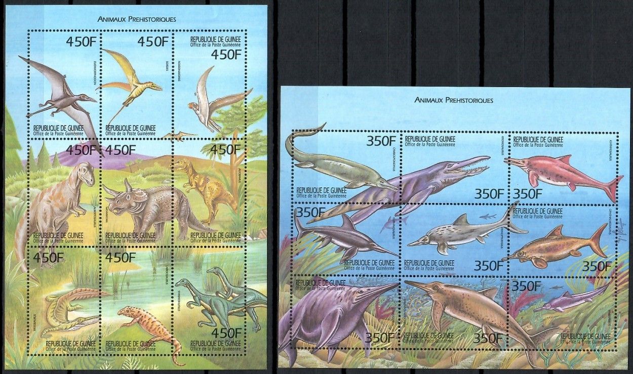 Znaczek Gwinea 1999 Mi ark 2361-2378 Czyste **