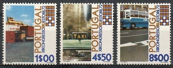 Znaczek Portugalia 1972 Mi 1169-1171 Czyste **
