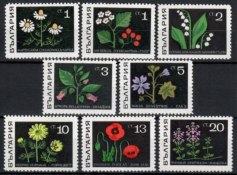 Znaczek Bułgaria 1969 Mi 1857-1864 Czyste **