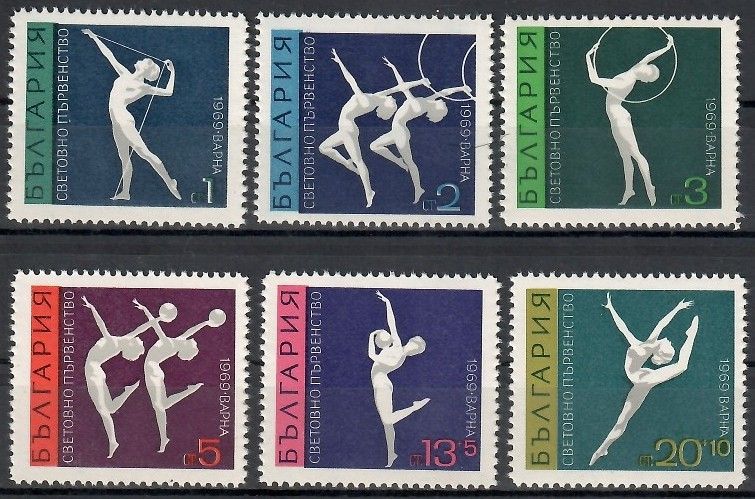Znaczek Bułgaria 1969 Mi 1941-1946 Czyste **
