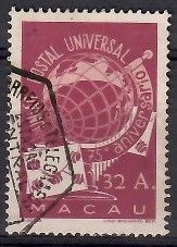 Znaczek Makau 1949 Mi 359 Stemplowane
