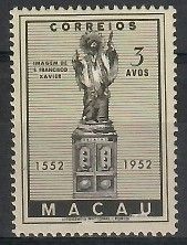 Znaczek Makau 1952 Mi 388 Czyste **