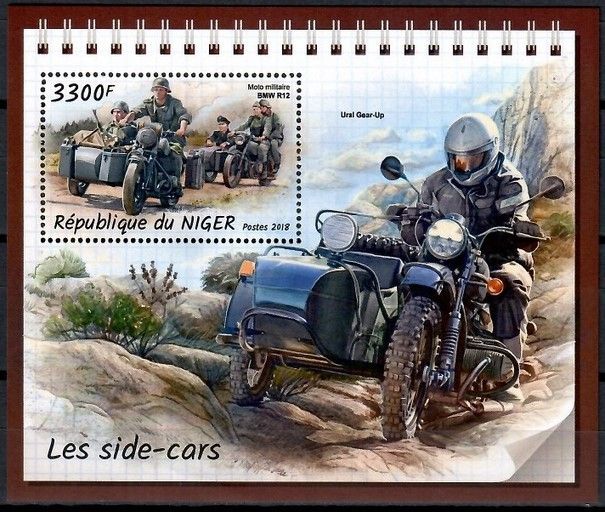 Znaczek Niger 2018 Mi bl 865 Czyste **