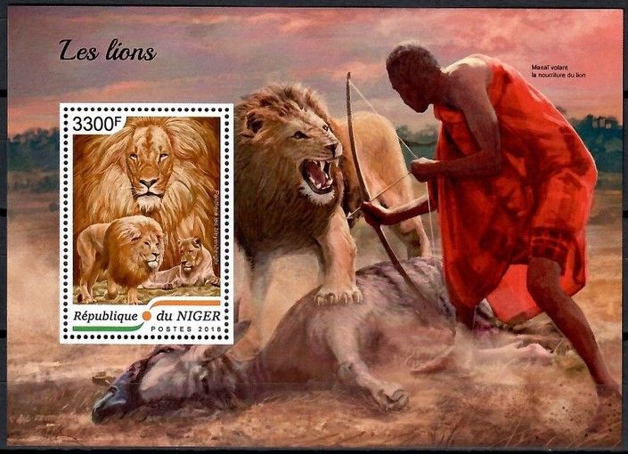 Znaczek Niger 2018 Mi bl 880 Czyste **