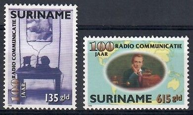 Znaczek Surinam 1996 Mi 1552-1553 Czyste **