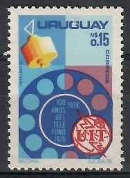Znaczek Urugwaj 1976 Mi 1403 Czyste **