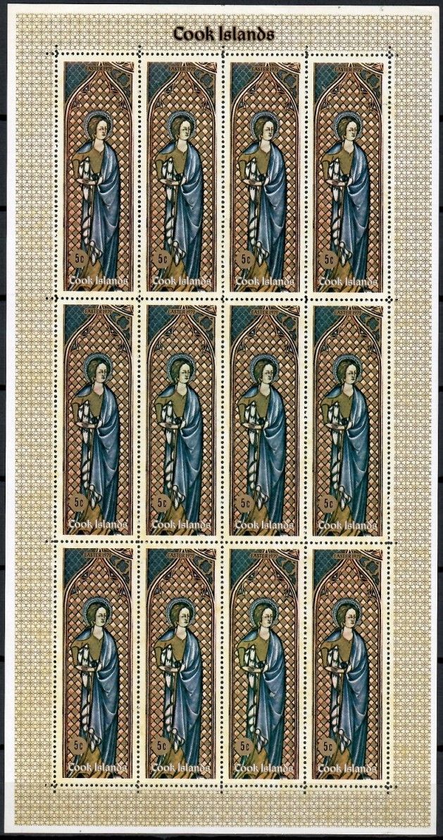 Znaczek Wyspy Cooka 1972 Mi ark 294-296 Czyste **