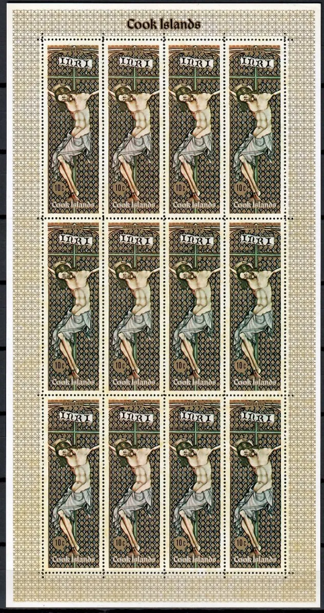 Znaczek  Wyspy Cooka 1972 Mi ark 294-296 Czyste **