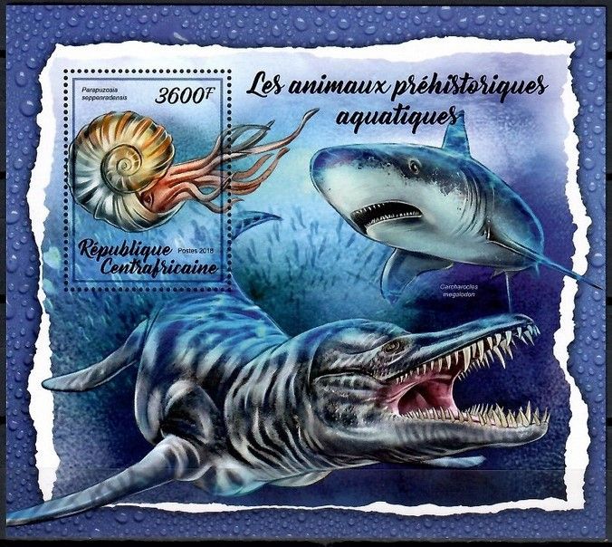 Znaczek Republika Środkowoafrykańska 2018 Mi bl 1715 Czyste **