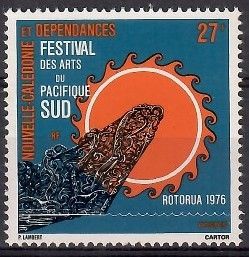 Znaczek Nowa Kaledonia 1976 Mi 576 Czyste **
