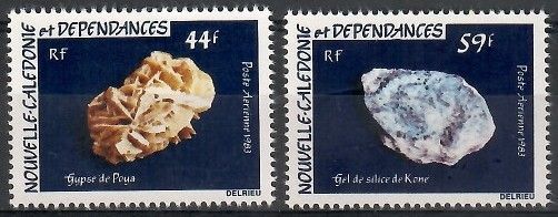 Znaczek Nowa Kaledonia 1983 Mi 701-702 Czyste **