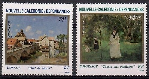 Znaczek Nowa Kaledonia 1986 Mi 795-796 Czyste **