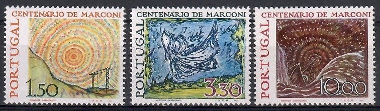 Znaczek Portugalia 1974 Mi 1237-1239 Czyste **