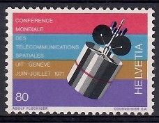 Znaczek Szwajcaria 1971 Mi 945 Czyste **