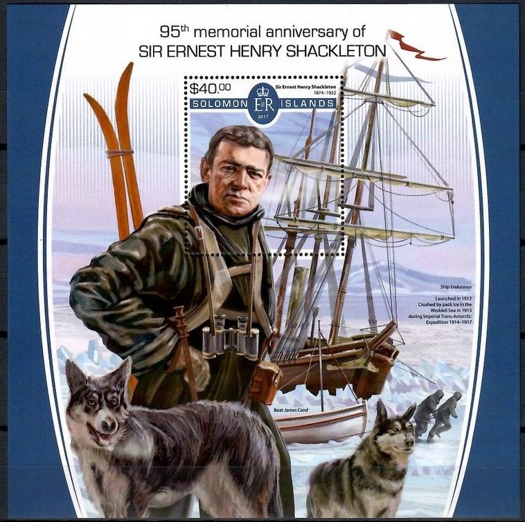 Znaczek Wyspy Salomona 2017 Mi bl 716 Czyste **