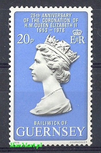 Znaczek Guernsey 1978 Mi 163 Czyste **