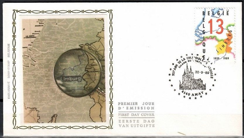 Znaczek Belgia 1989 Mi 2390 FDC