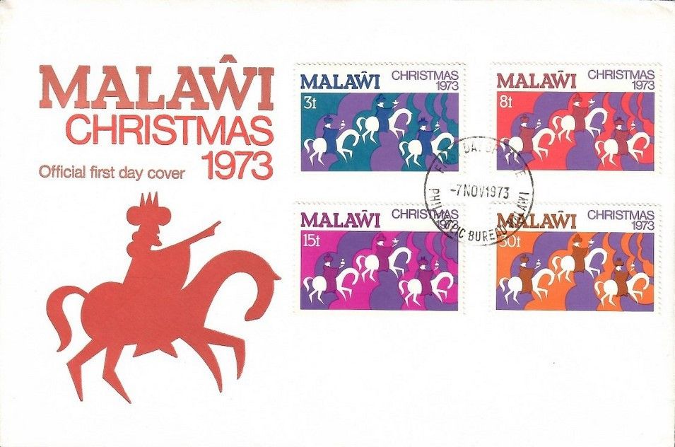 Znaczek Malawi 1973 Mi 207-210 FDC