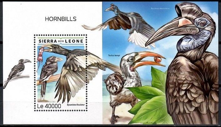 Znaczek Sierra Leone 2018 Mi bl 1500 Czyste **