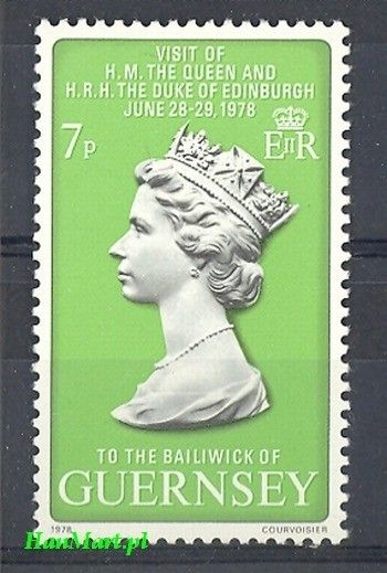 Znaczek Guernsey 1978 Mi 164 Czyste **