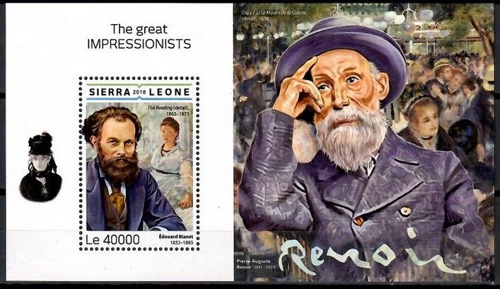 Znaczek Sierra Leone 2018 Mi bl 1506 Czyste **