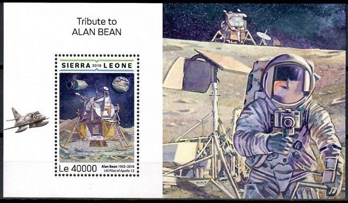 Znaczek Sierra Leone 2018 Mi bl 1514 Czyste **