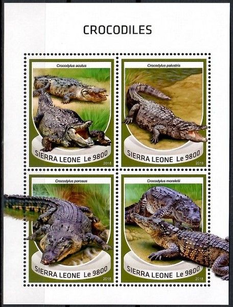 Znaczek Sierra Leone 2018 Mi ark 10056-10059 Czyste **