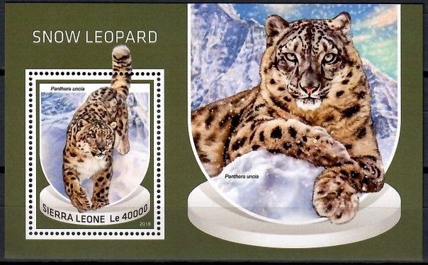 Znaczek Sierra Leone 2018 Mi bl 1524 Czyste **