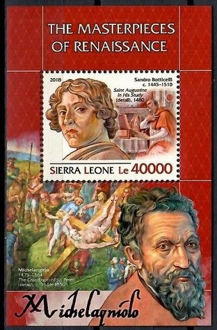 Znaczek Sierra Leone 2018 Mi bl 1555 Czyste **