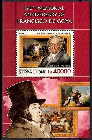 Znaczek Sierra Leone 2018 Mi bl 1556 Czyste **