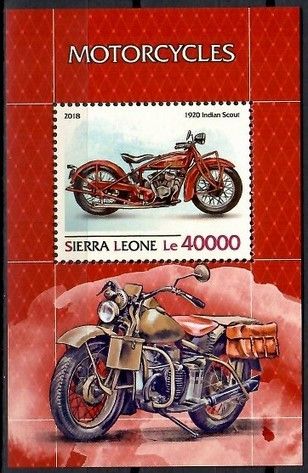 Znaczek Sierra Leone 2018 Mi bl 1561 Czyste **