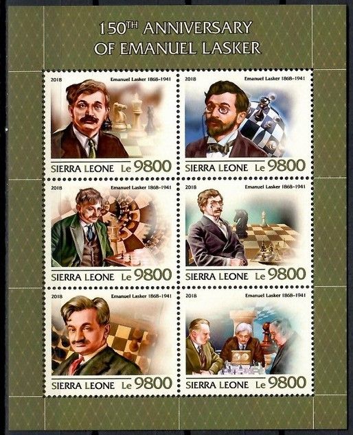 Znaczek Sierra Leone 2018 Mi ark 10262-10267 Czyste **