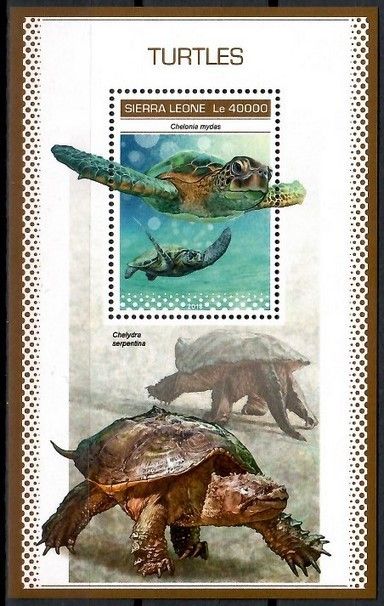 Znaczek Sierra Leone 2018 Mi bl 1570 Czyste **