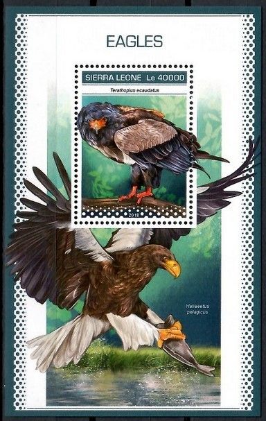 Znaczek Sierra Leone 2018 Mi bl 1572 Czyste **