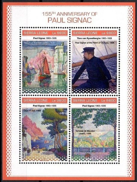 Znaczek Sierra Leone 2018 Mi ark 10340-10343 Czyste **