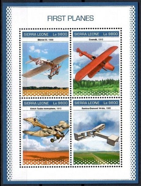 Znaczek Sierra Leone 2018 Mi ark 10355-10358 Czyste **