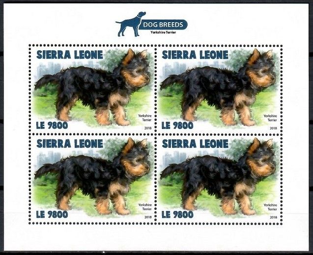 Znaczek Sierra Leone 2018 Mi ark 10395 Czyste **
