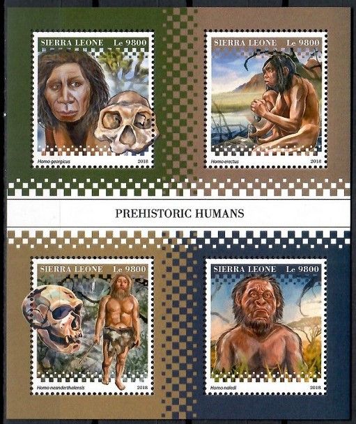 Znaczek Sierra Leone 2018 Mi ark 10444-10447 Czyste **