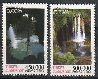 Znaczek Turcja 2001 Mi 3260-3261 Czyste **