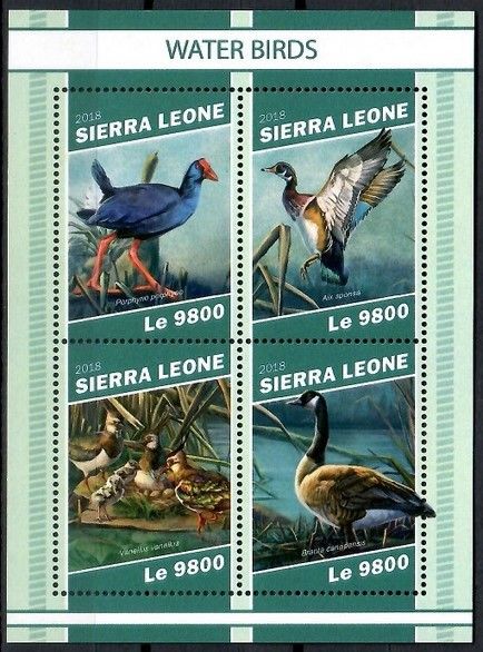 Znaczek Sierra Leone 2018 Mi ark 10539-10542 Czyste **