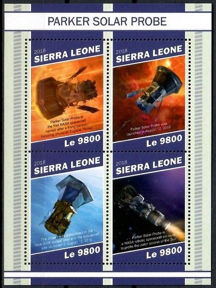 Znaczek Sierra Leone 2018 Mi ark 10589-10592 Czyste **