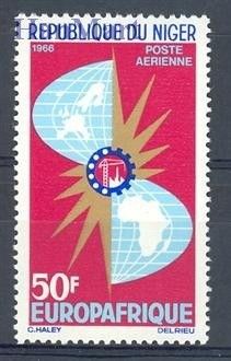 Znaczek Niger 1966 Mi 131 Czyste **